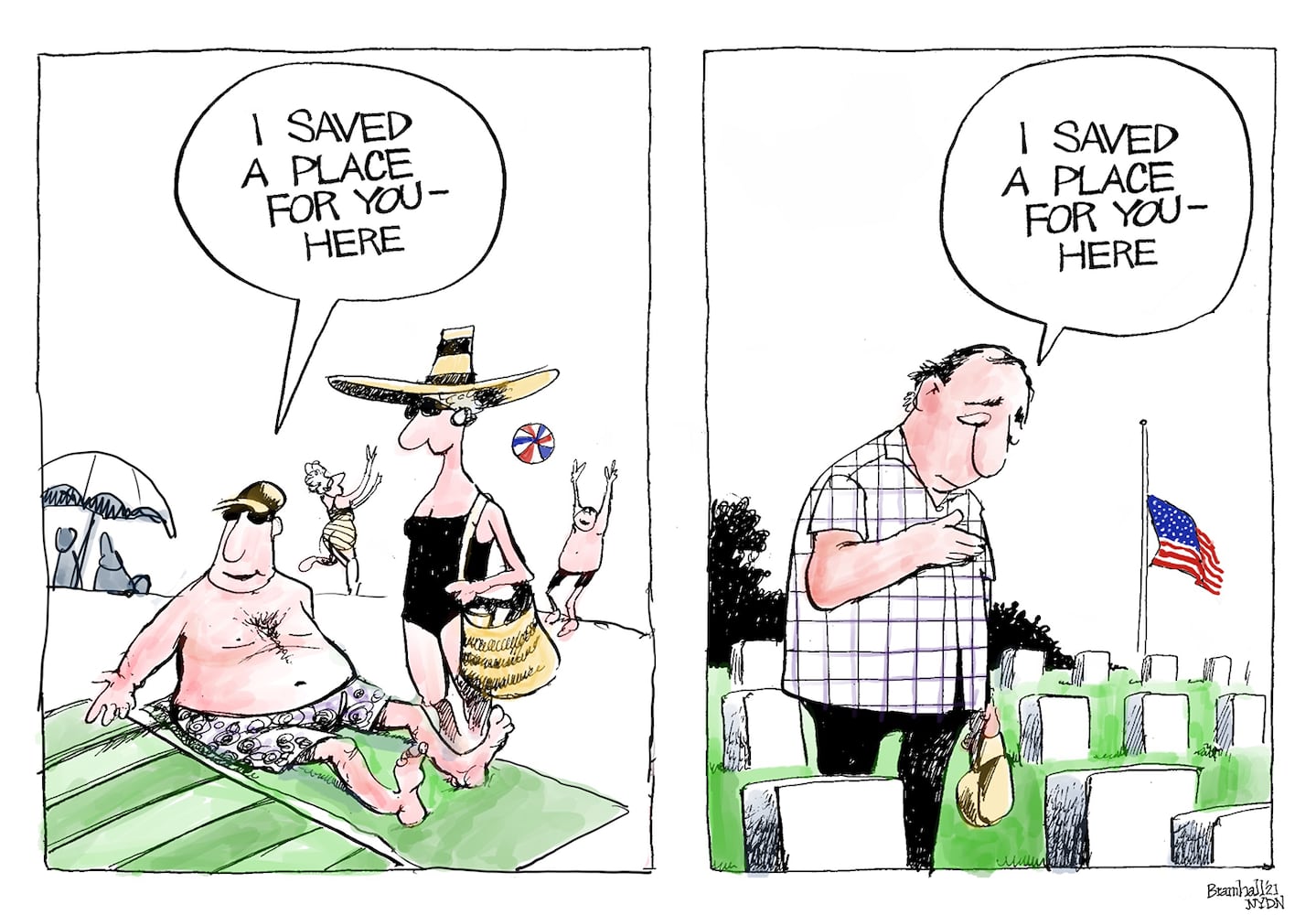 Week in cartoons: Jan. 6 commission, ransomware and more