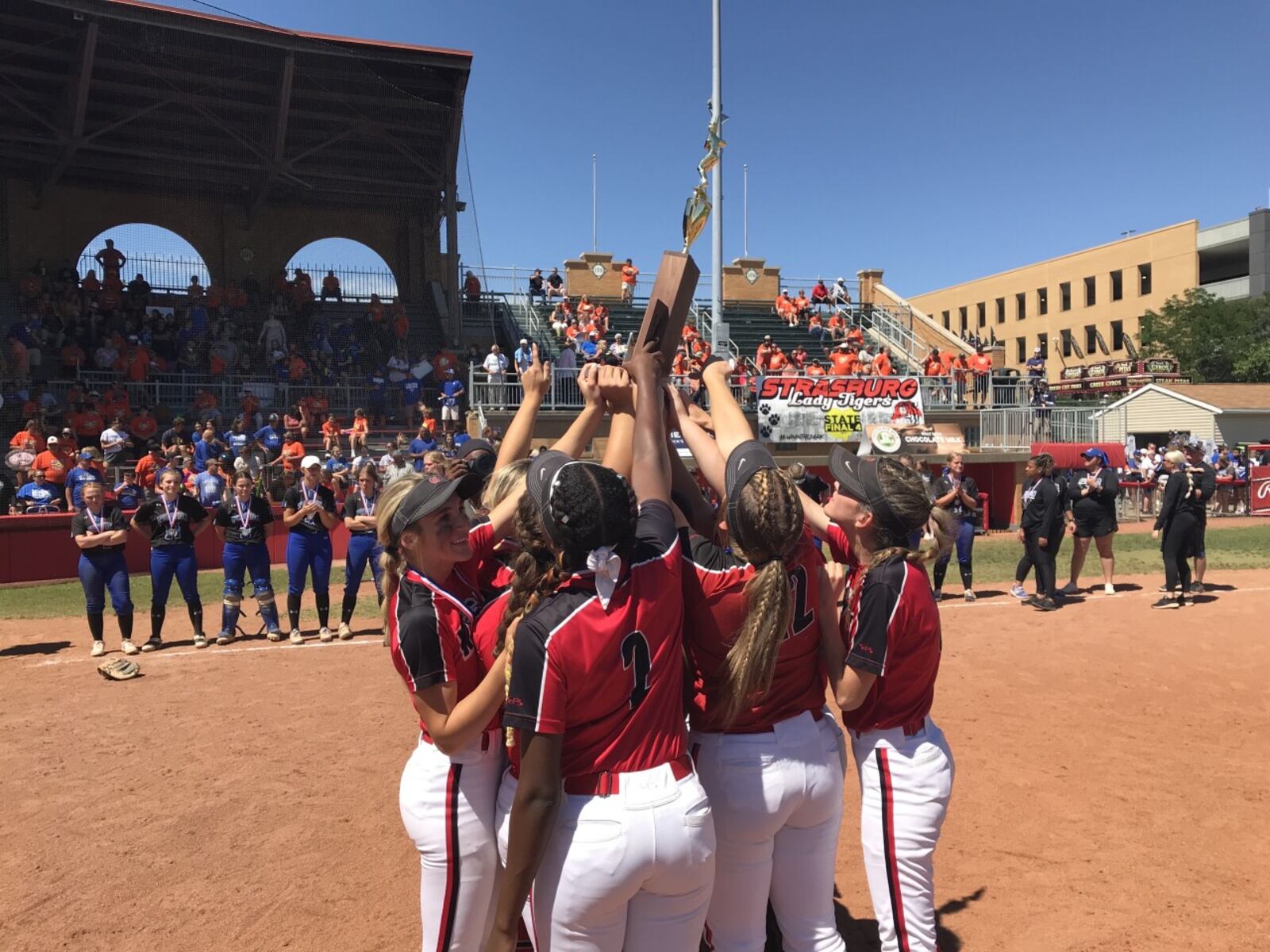 The Lakota West Firebirds won the Division I softball state championships on Saturday in Akron. MIKE DYER / CONTRIBUTED