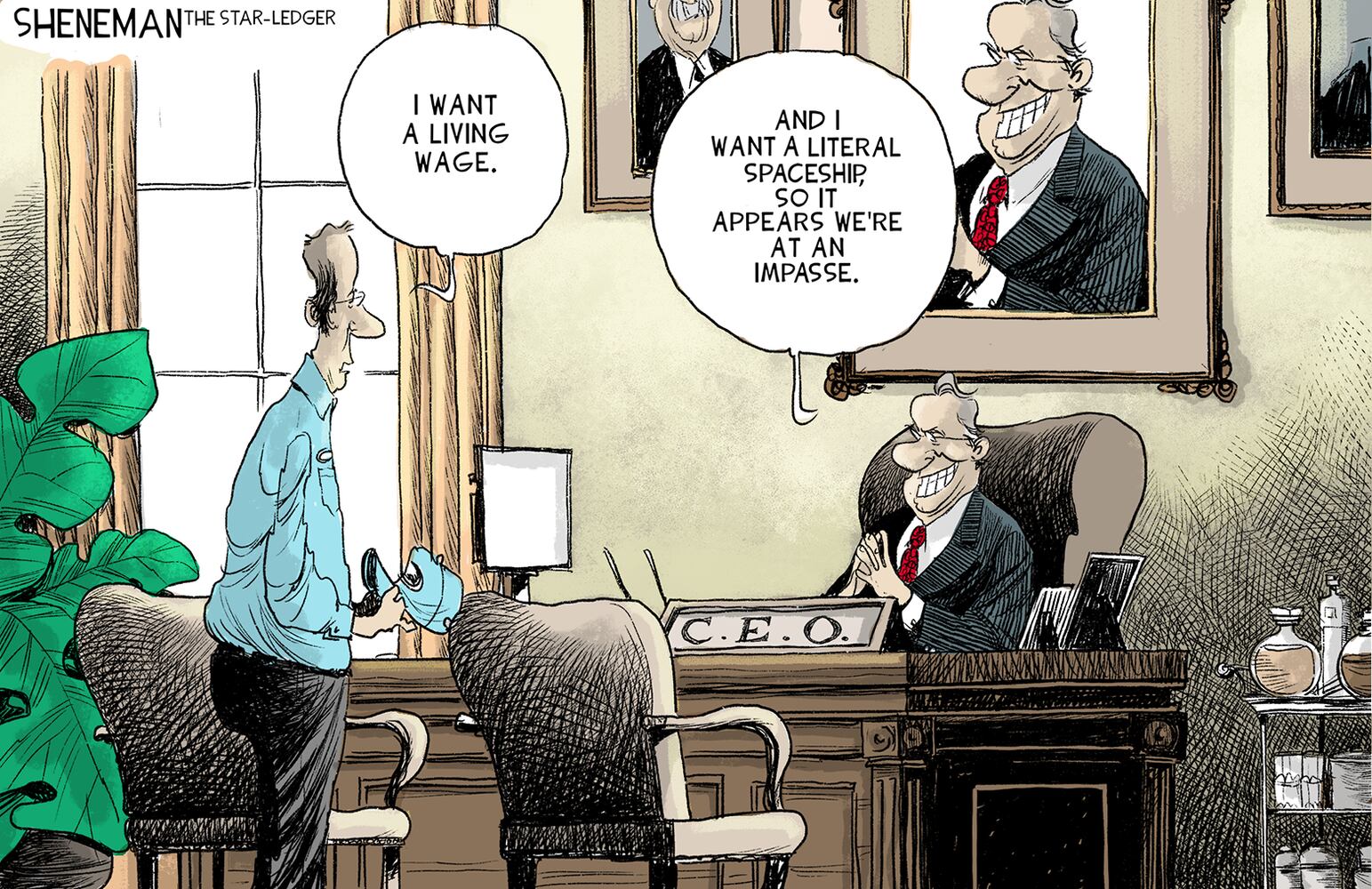 Week in cartoons: Frigid Texas, Rush Limbaugh and more