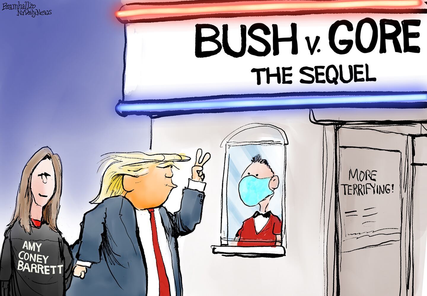 Week in cartoons: Amy Coney Barrett, the election and more