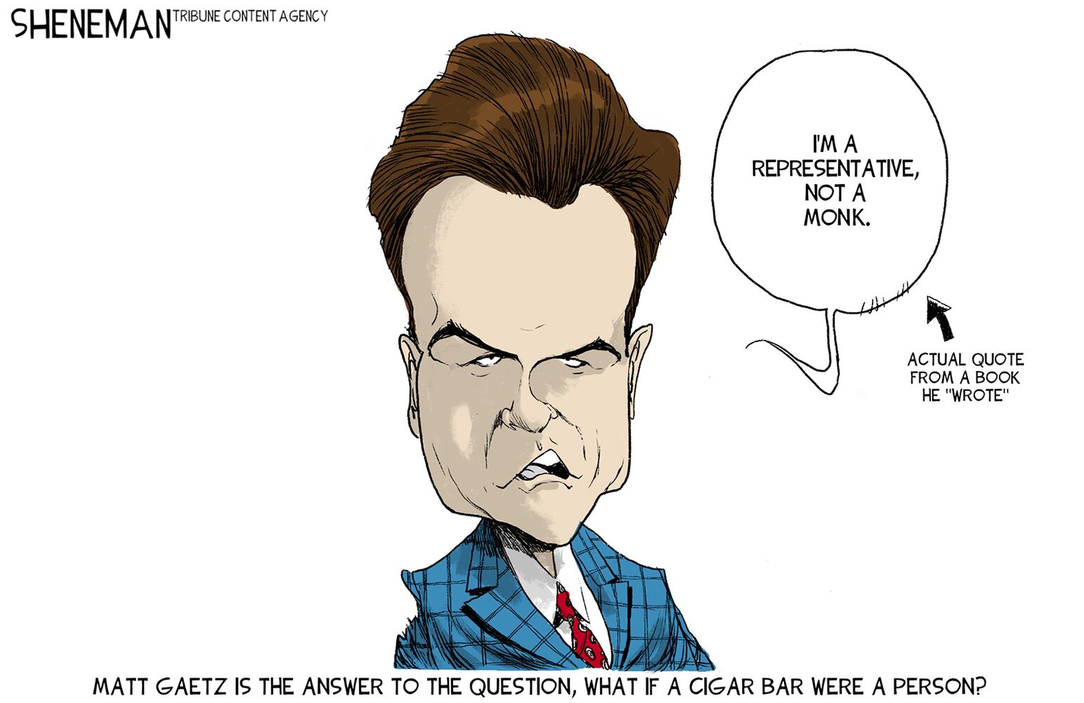 Week in cartoons:  MLB All-Star game, Matt Gaetz and more