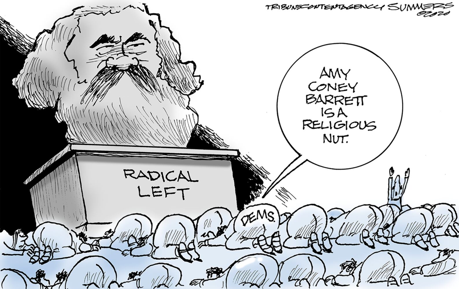 Week in cartoons: Trump's taxes, the presidential debate and more