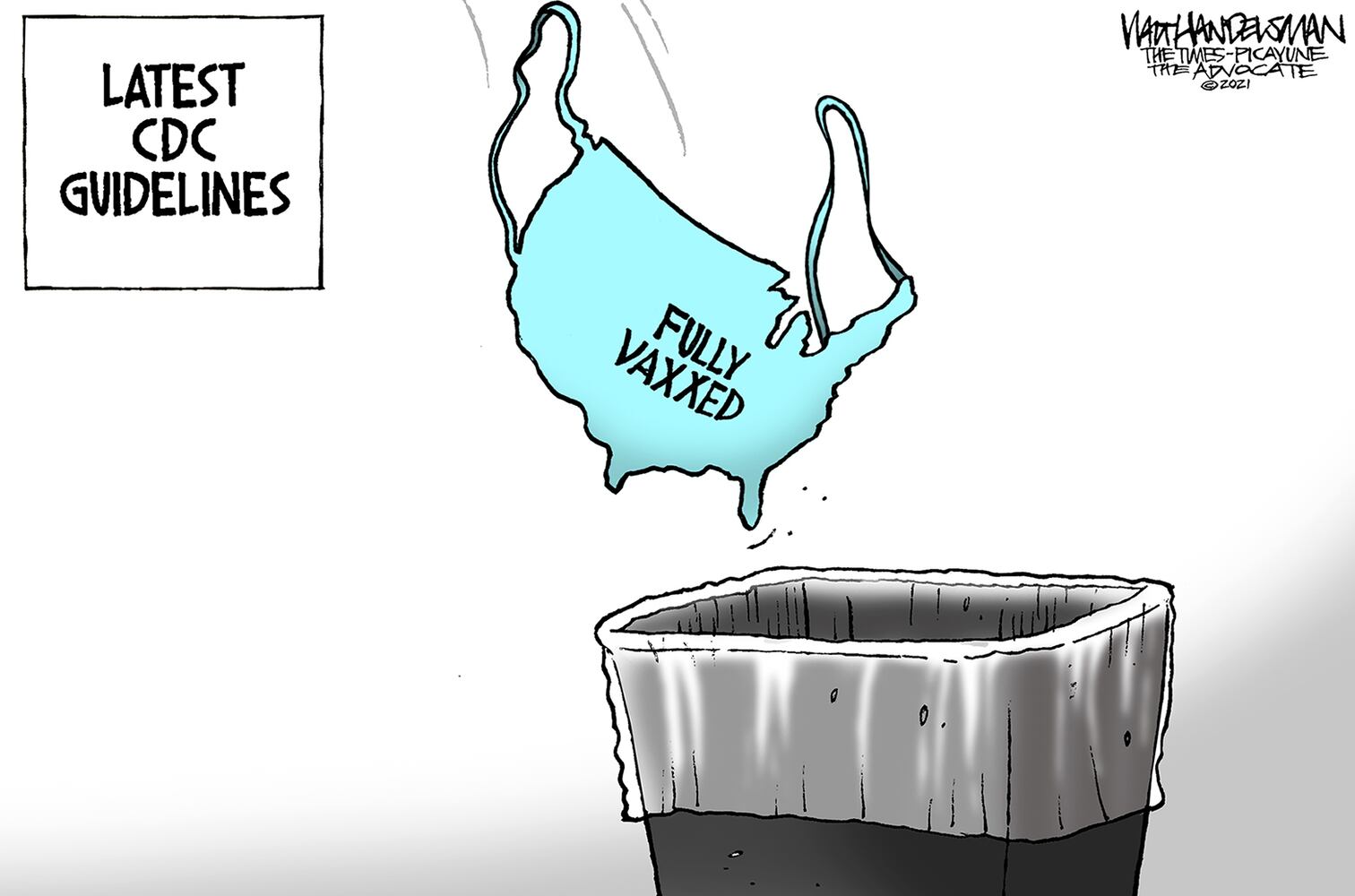 Week in cartoons: Masks off, Middle East violence and more