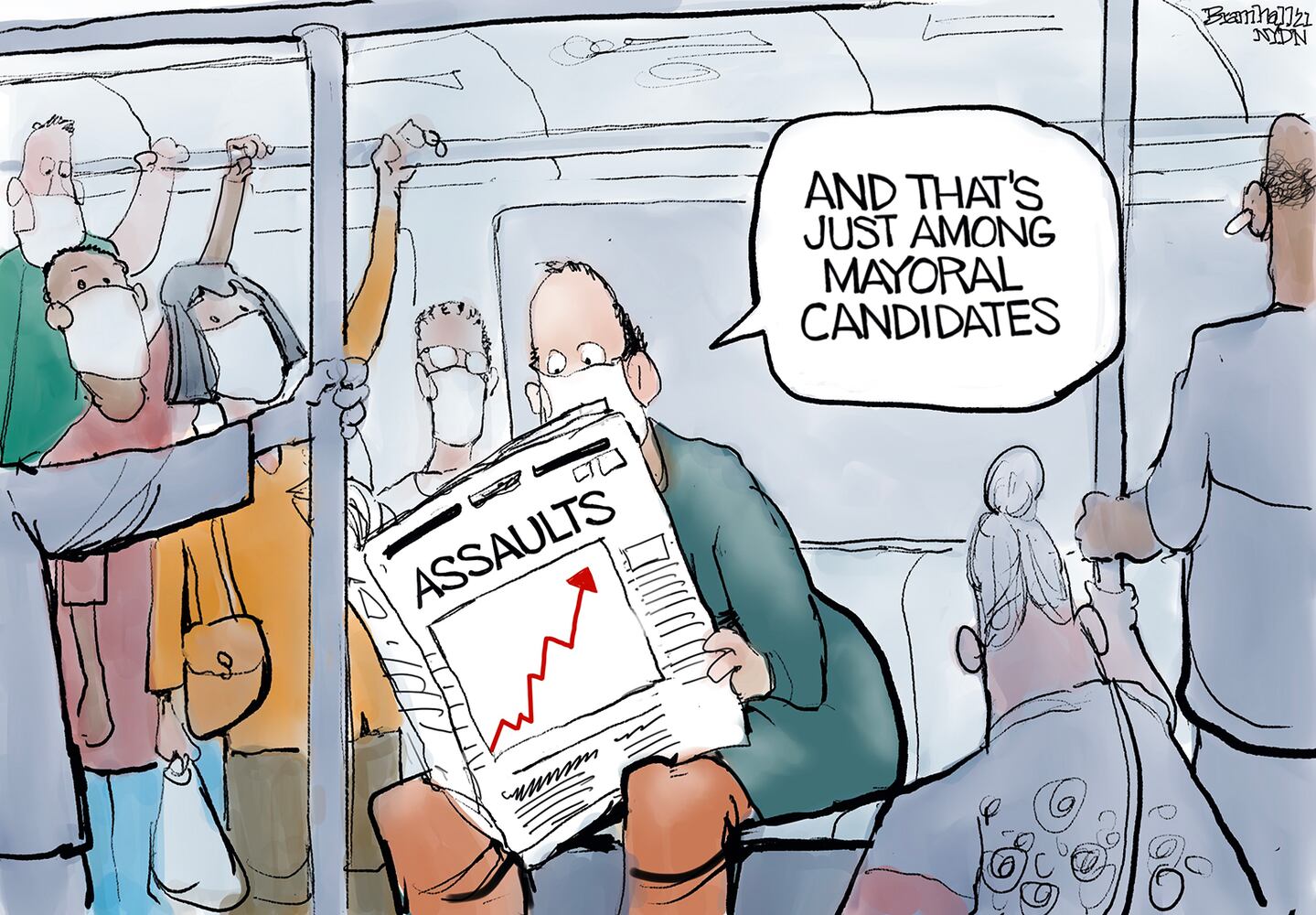 Week in cartoons: Jan. 6 commission, ransomware and more