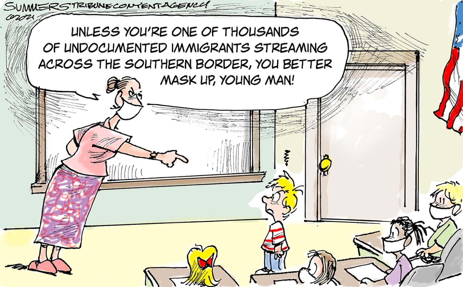 Week in cartoons: Immigration, booster shots and more