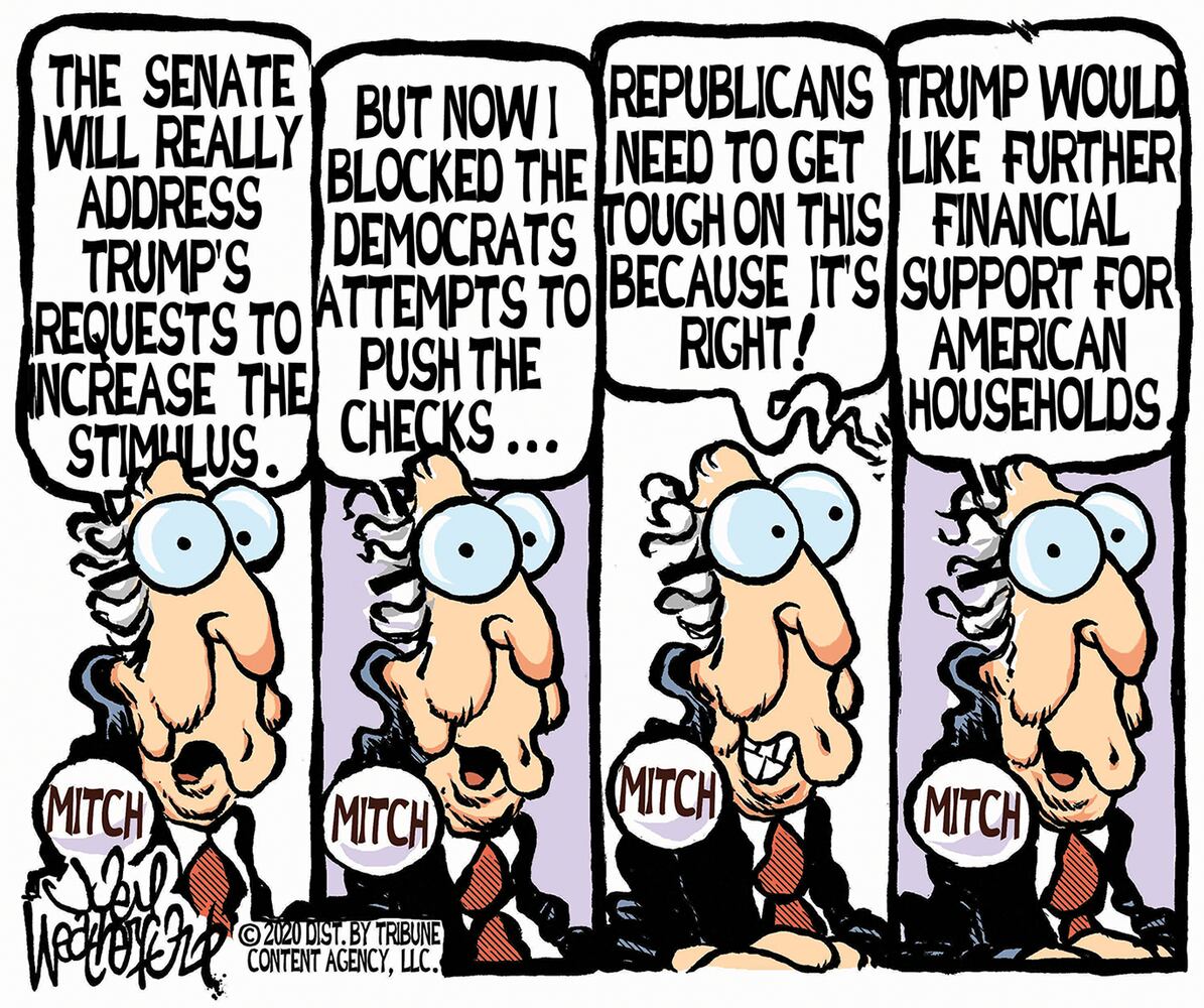 Week in cartoons: Good riddance to 2020 and more