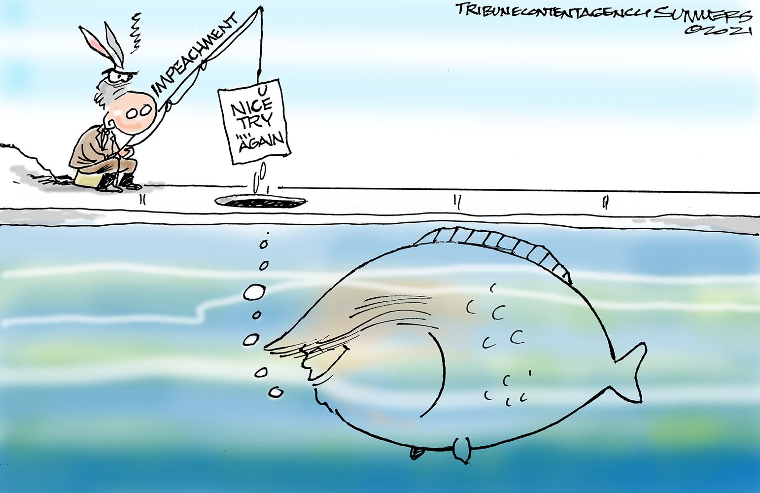 Week in cartoons: Frigid Texas, Rush Limbaugh and more