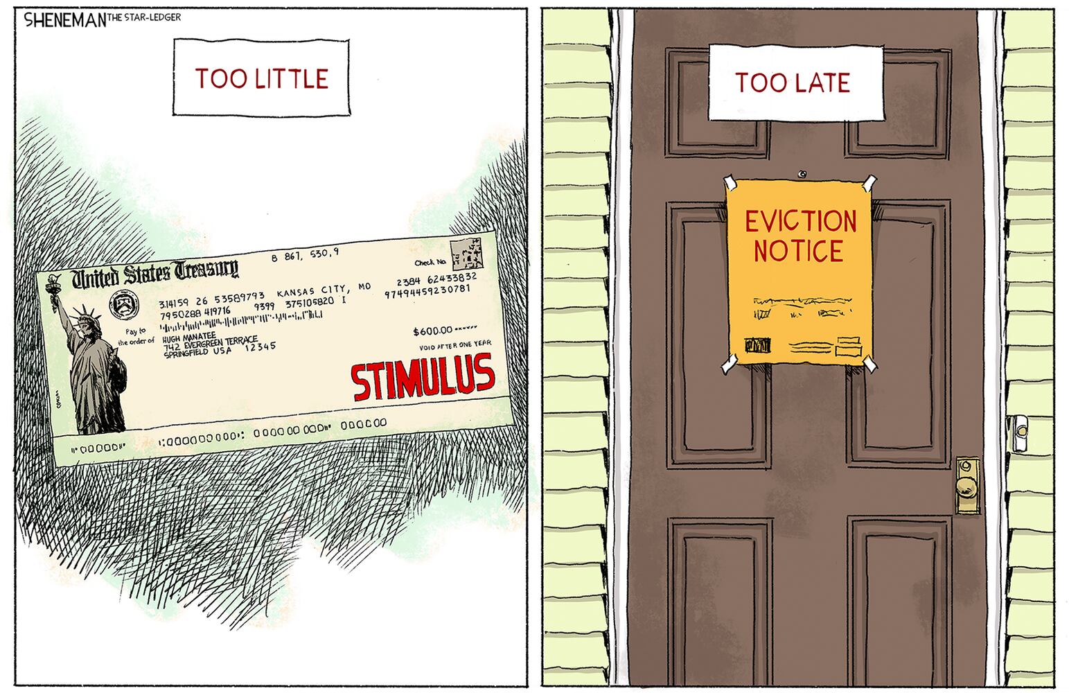 Week in cartoons: Good riddance to 2020 and more