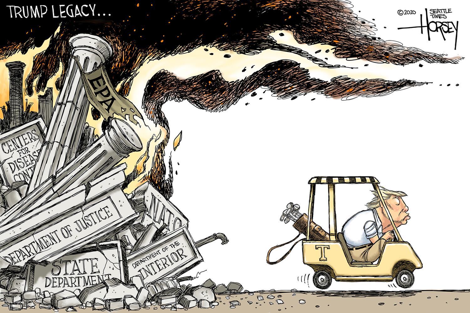 Week in cartoons: Good riddance to 2020 and more