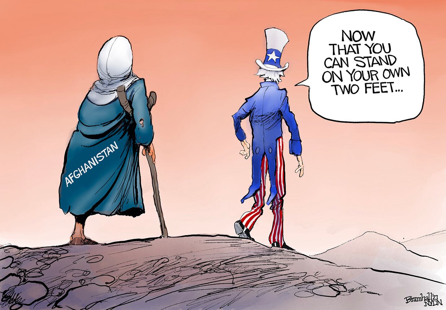 Week in cartoons: Mass shootings, Afghanistan exit and more