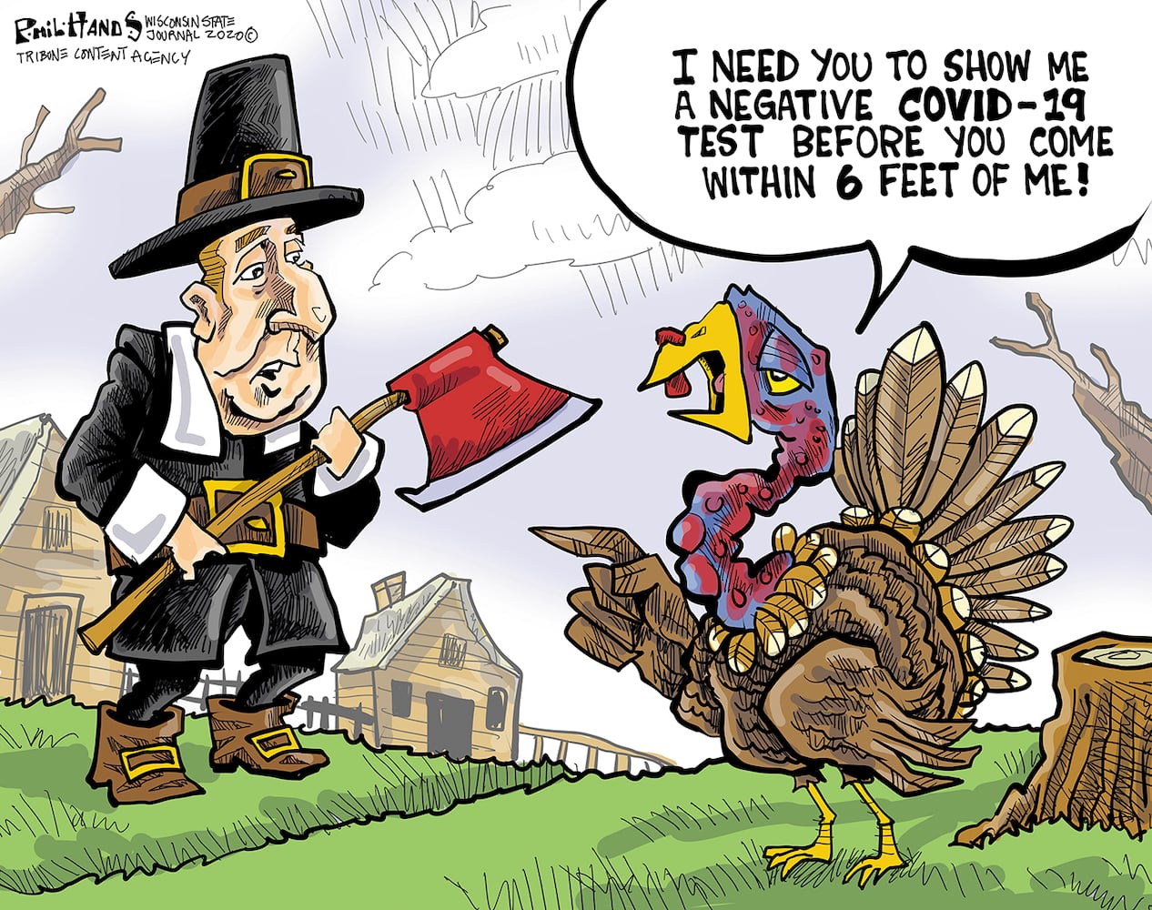 Week in cartoons: Thanksgiving, lockdowns and more