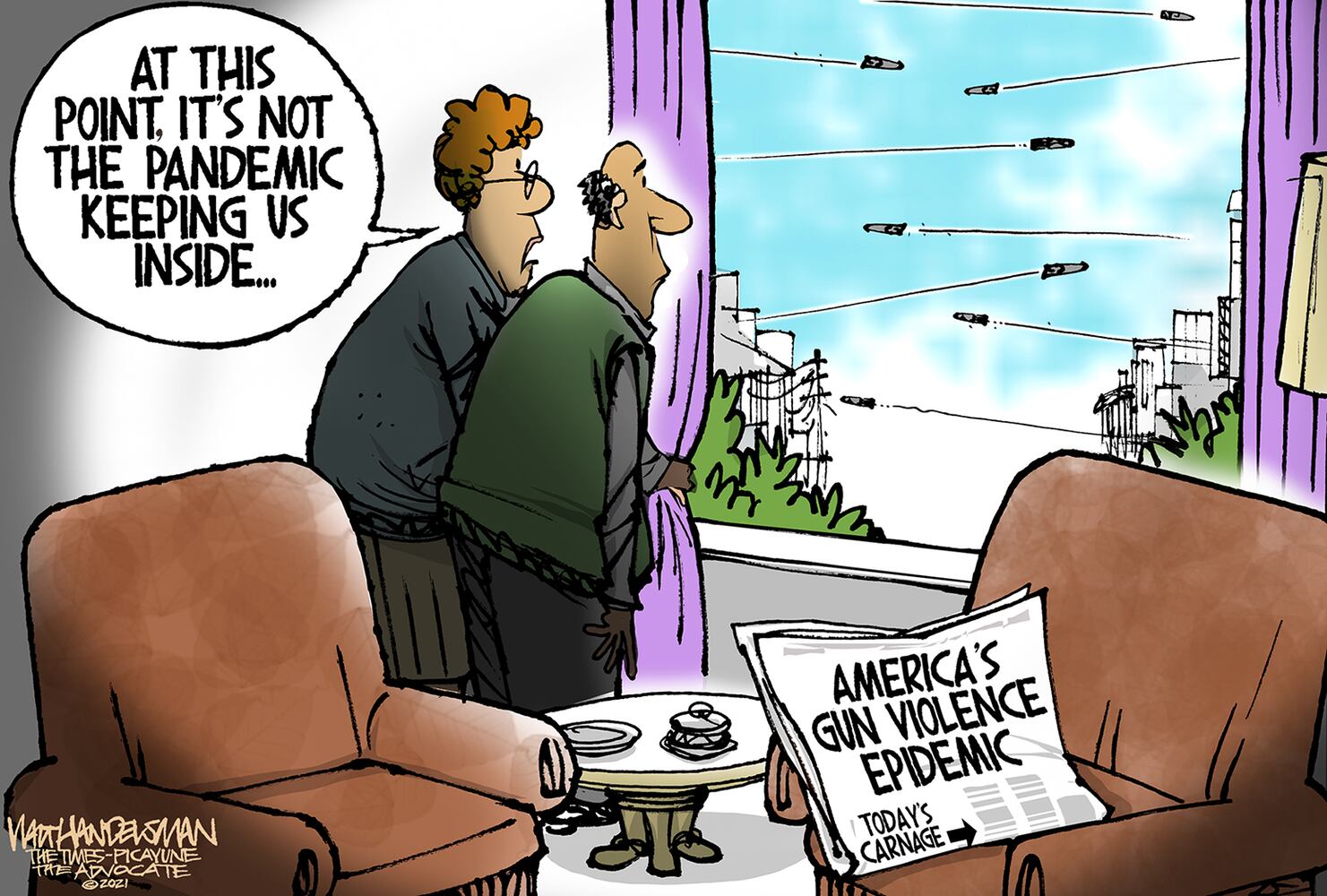 Week in cartoons: Mass shootings, Afghanistan exit and more