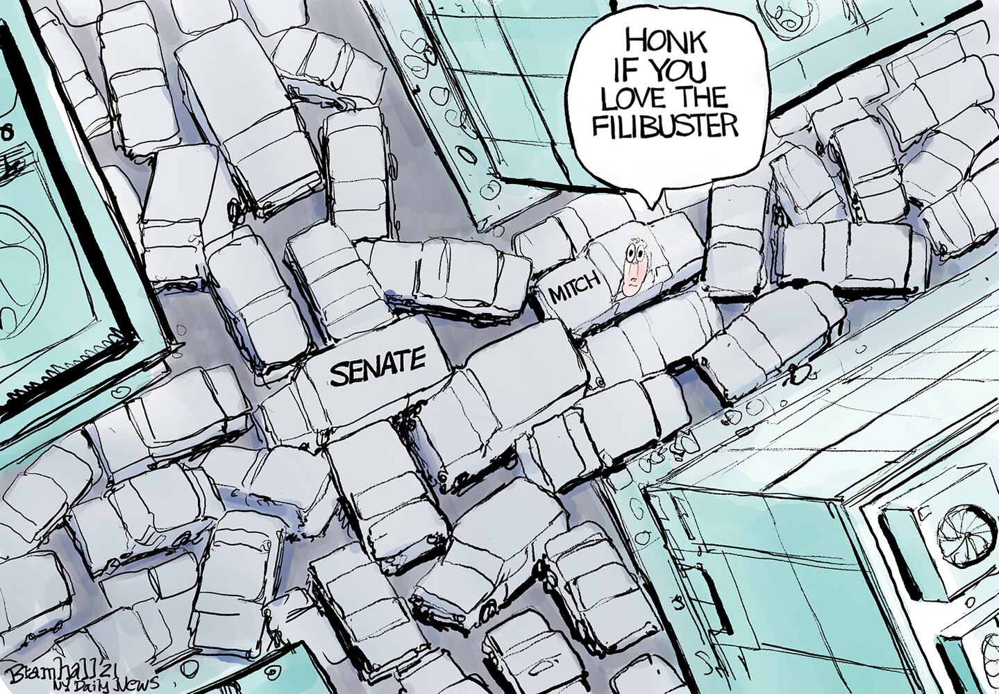 Week in cartoons: Executive orders, unity and more