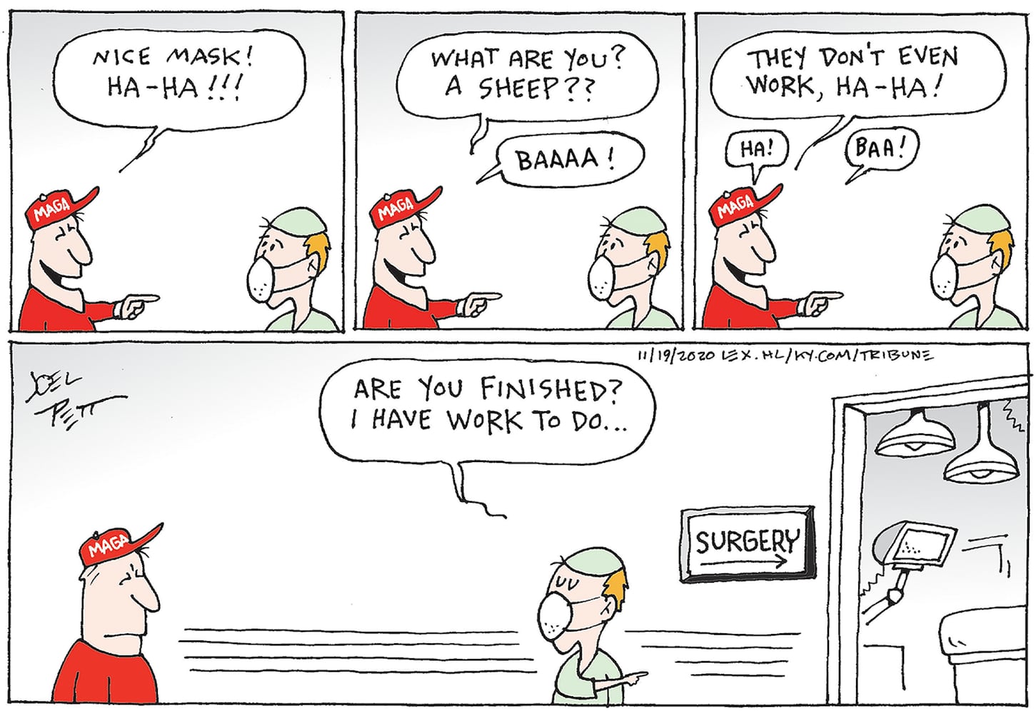 Week in cartoons: Thanksgiving, lockdowns and more
