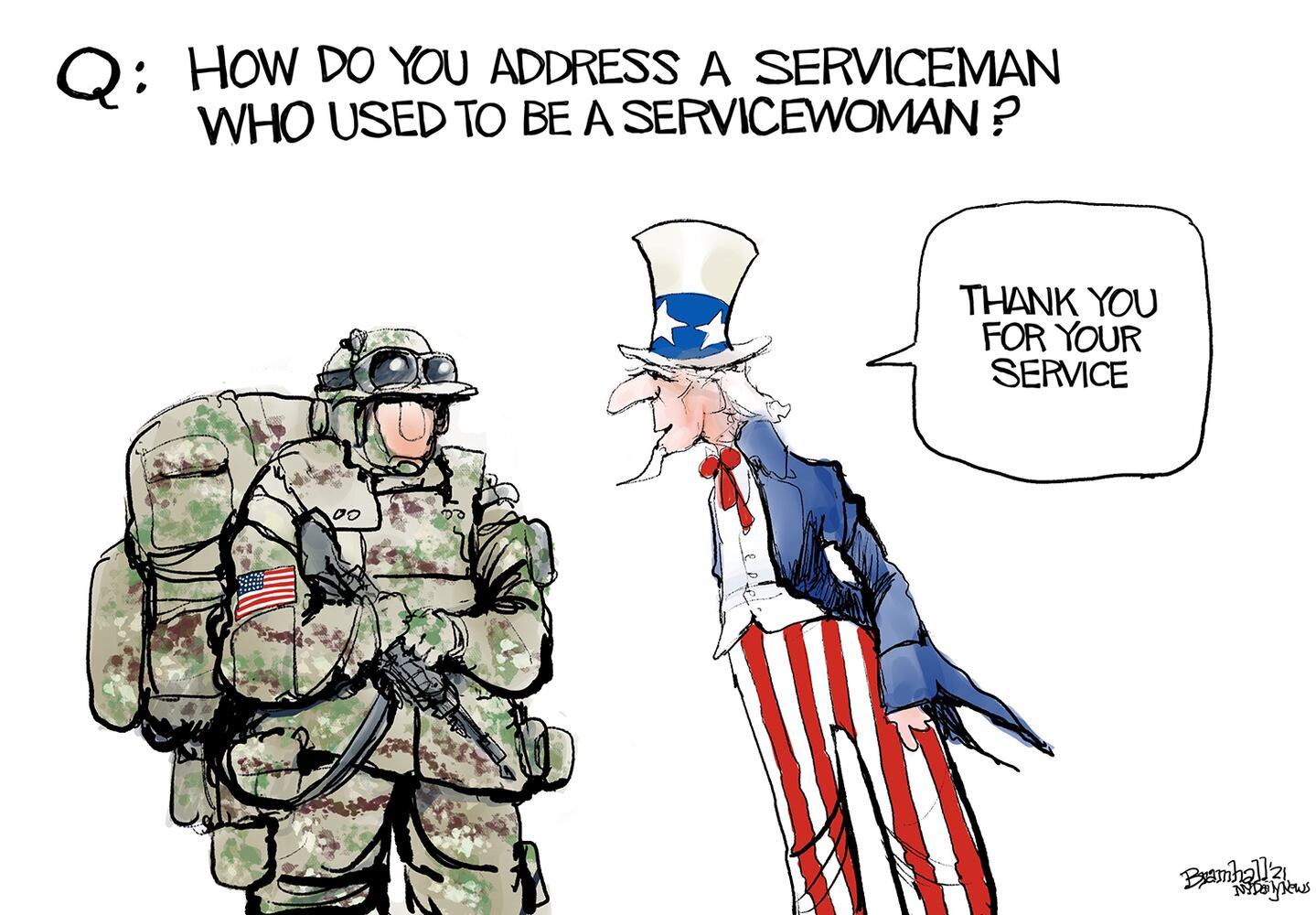 Week in cartoons: Executive orders, unity and more