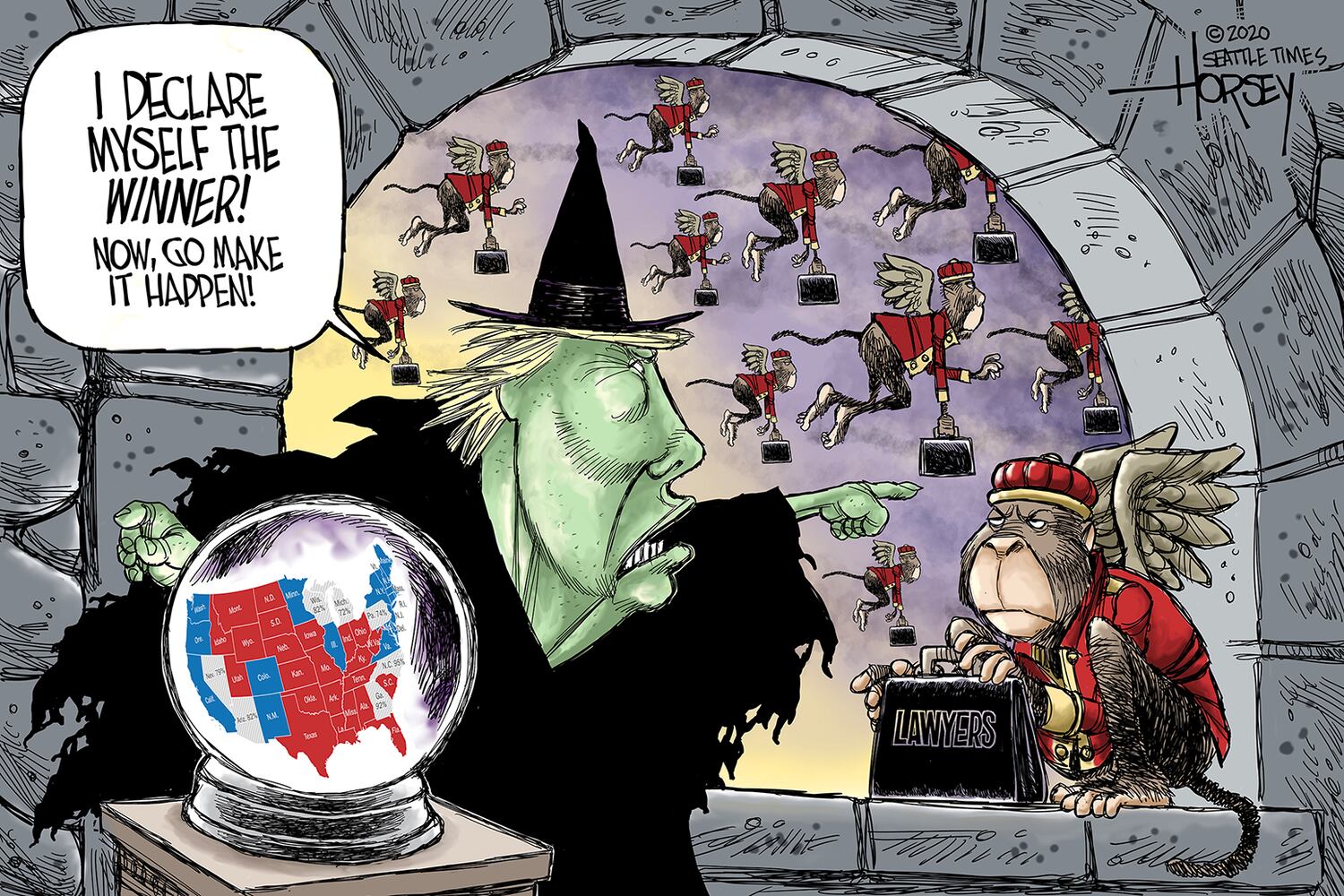 Week in cartoons: Election results and more