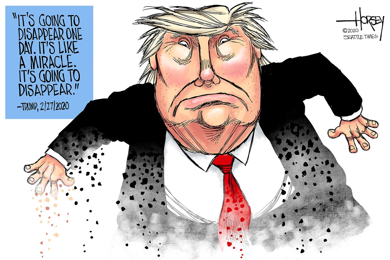Week in cartoons: Democracy, Alex Trebek and more