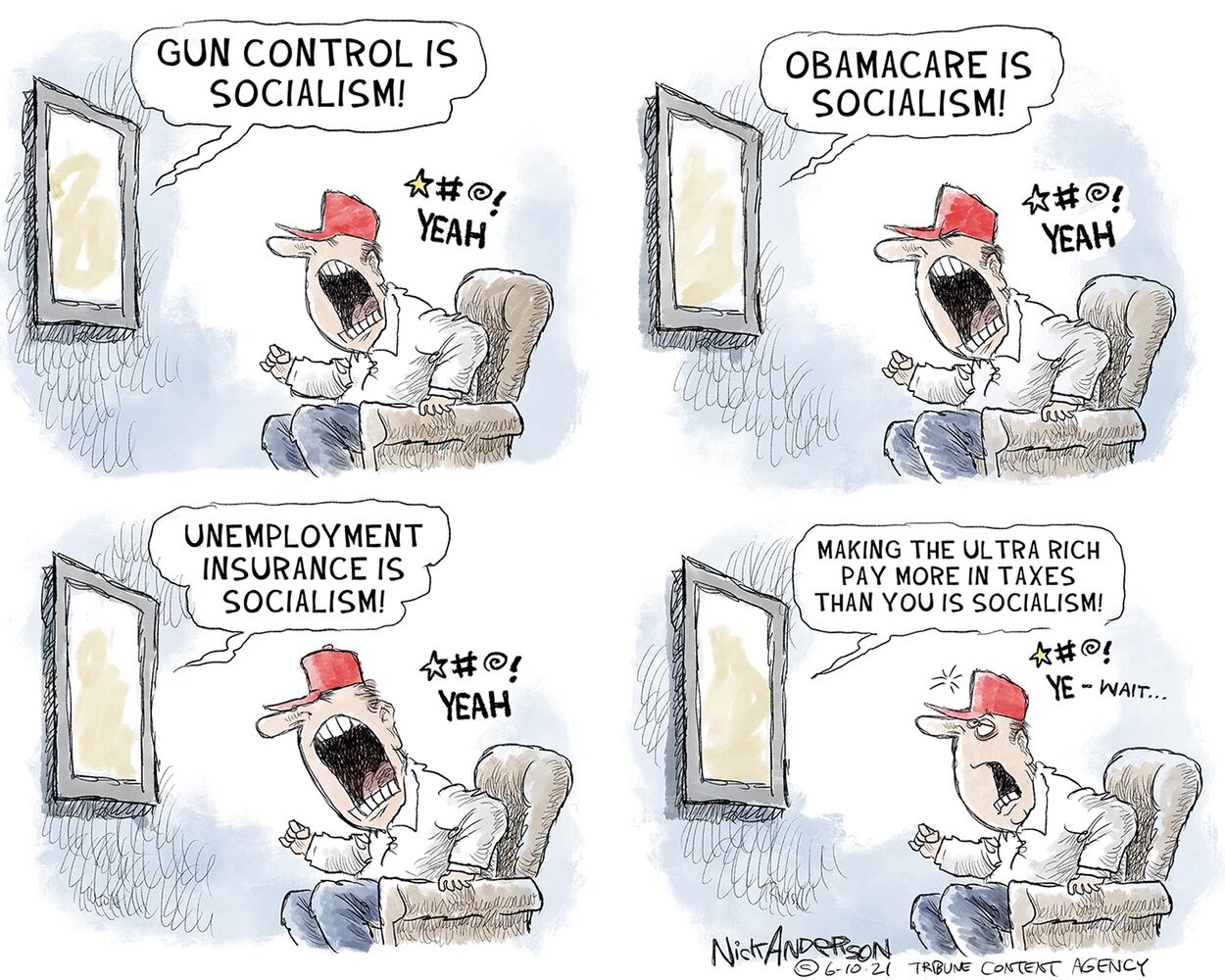 Week in cartoons: Joe Manchin, billionaire tax loopholes and more
