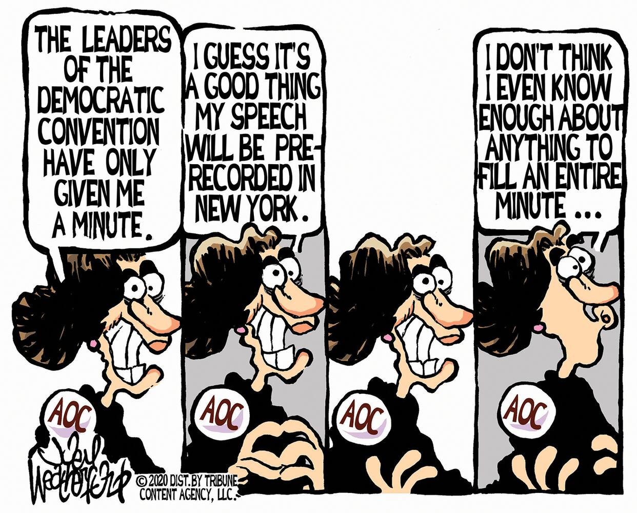 Week in cartoons: Democratic National Convention, Steve Bannon and more