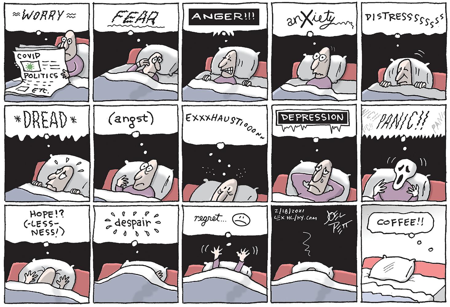 Week in cartoons: Frigid Texas, Rush Limbaugh and more