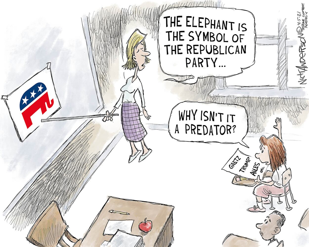 Week in cartoons:  MLB All-Star game, Matt Gaetz and more