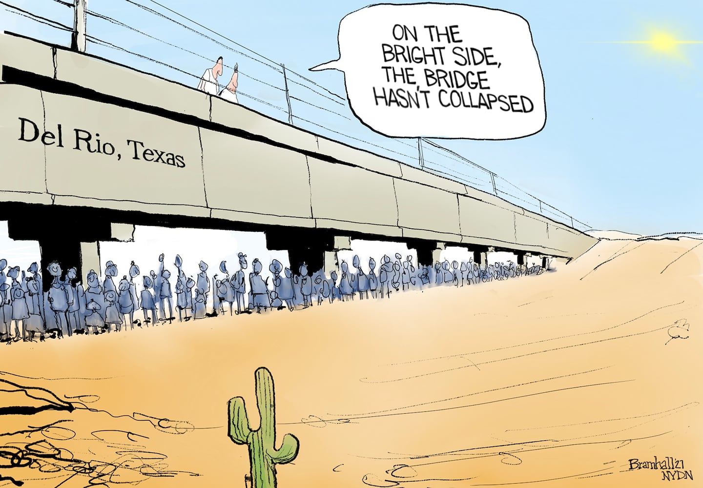 Week in cartoons: Immigration, booster shots and more