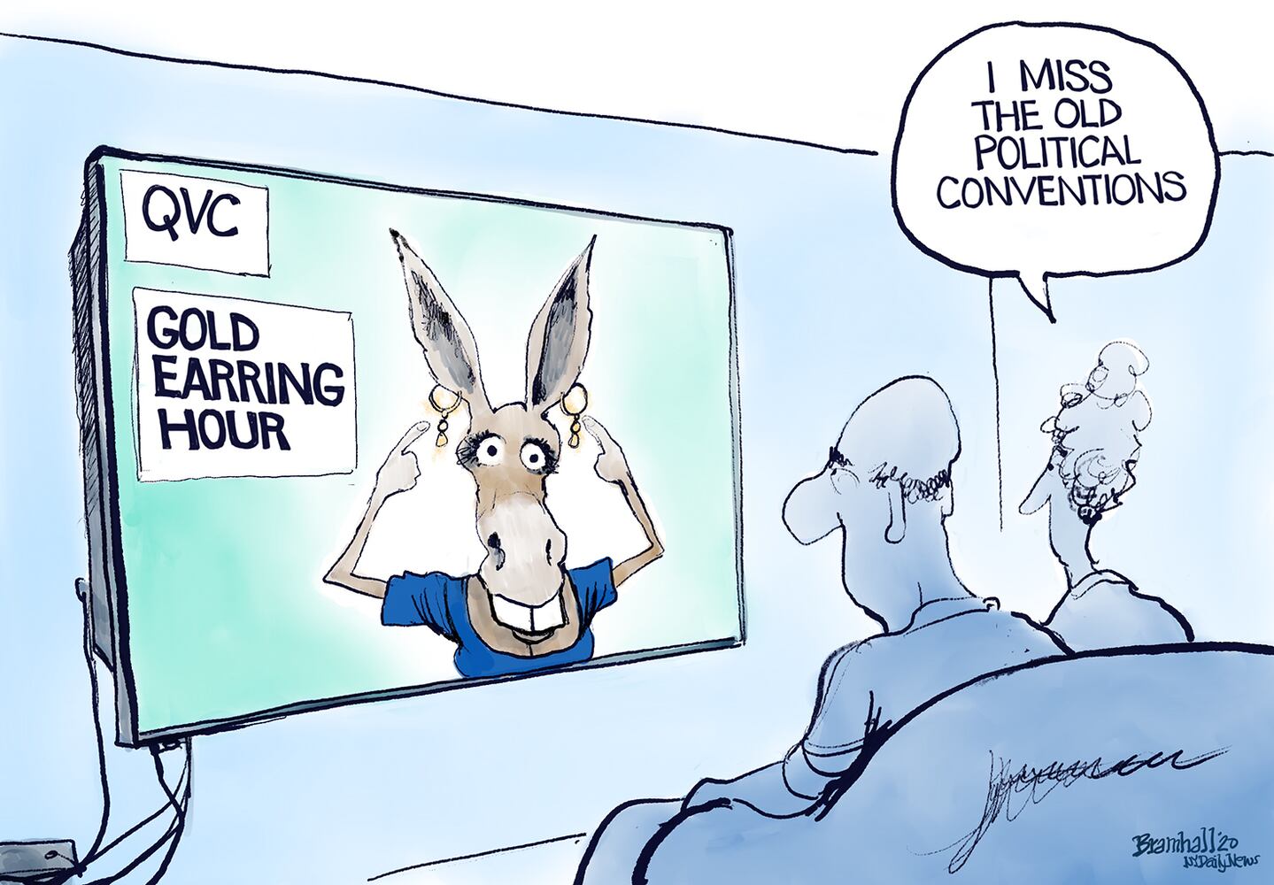 Week in cartoons: Democratic National Convention, Steve Bannon and more