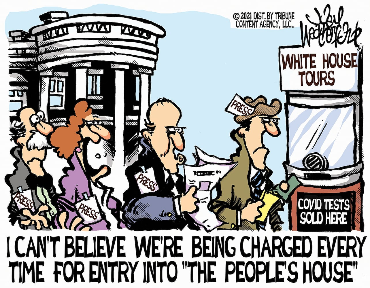 Week in cartoons: American Rescue Plan, Meghan Markle and more
