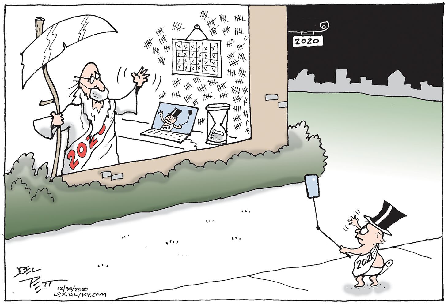 Week in cartoons: Good riddance to 2020 and more