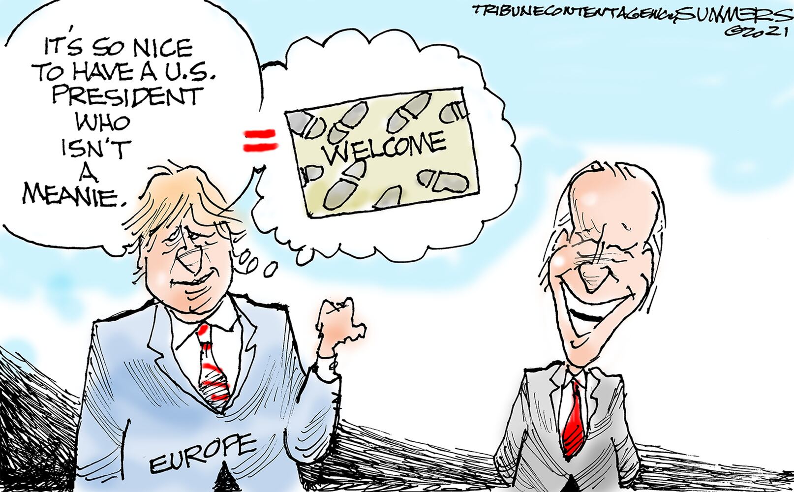 Week in cartoons: Biden and Putin, Juneteenth and more