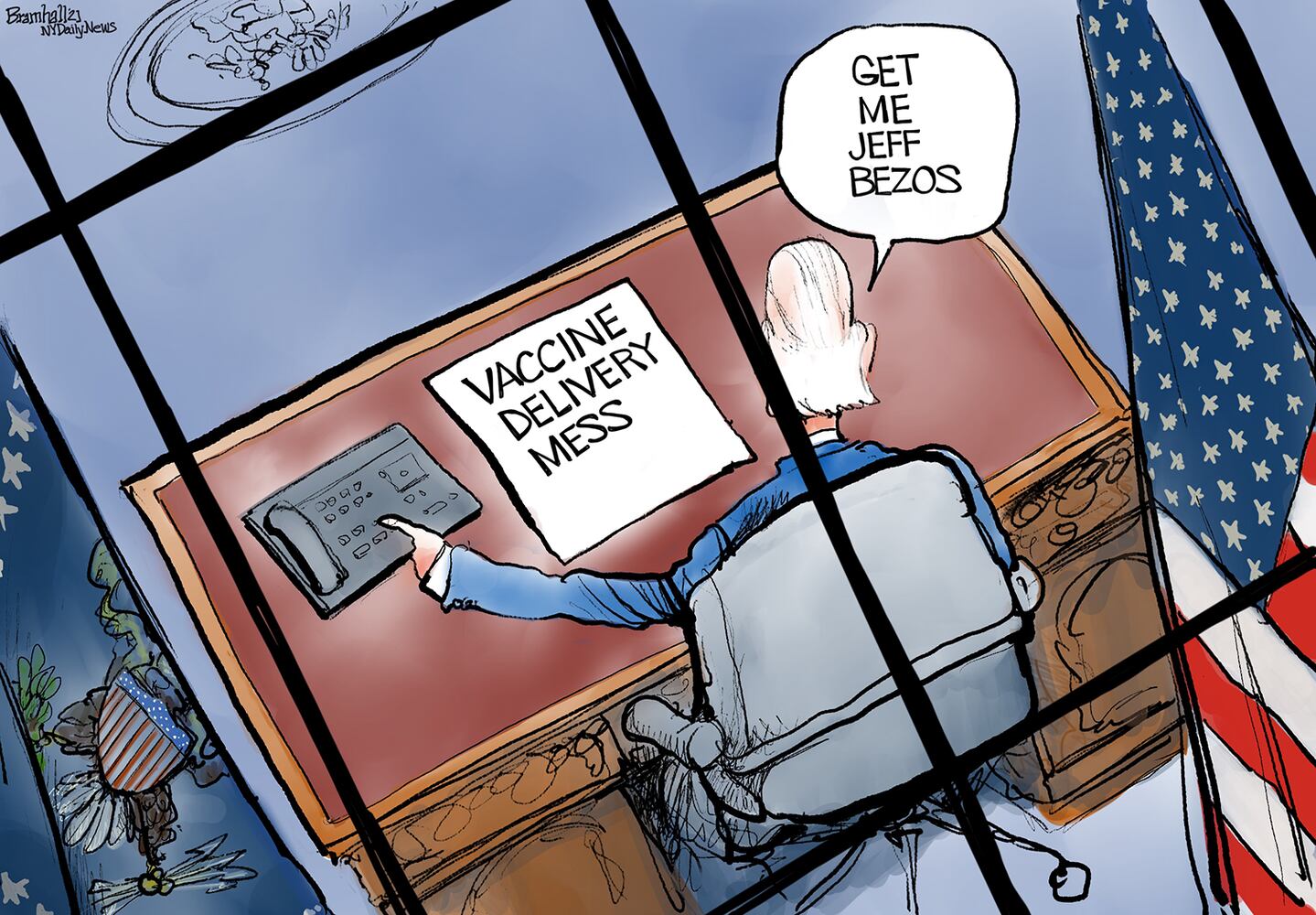 Week in cartoons: Executive orders, unity and more