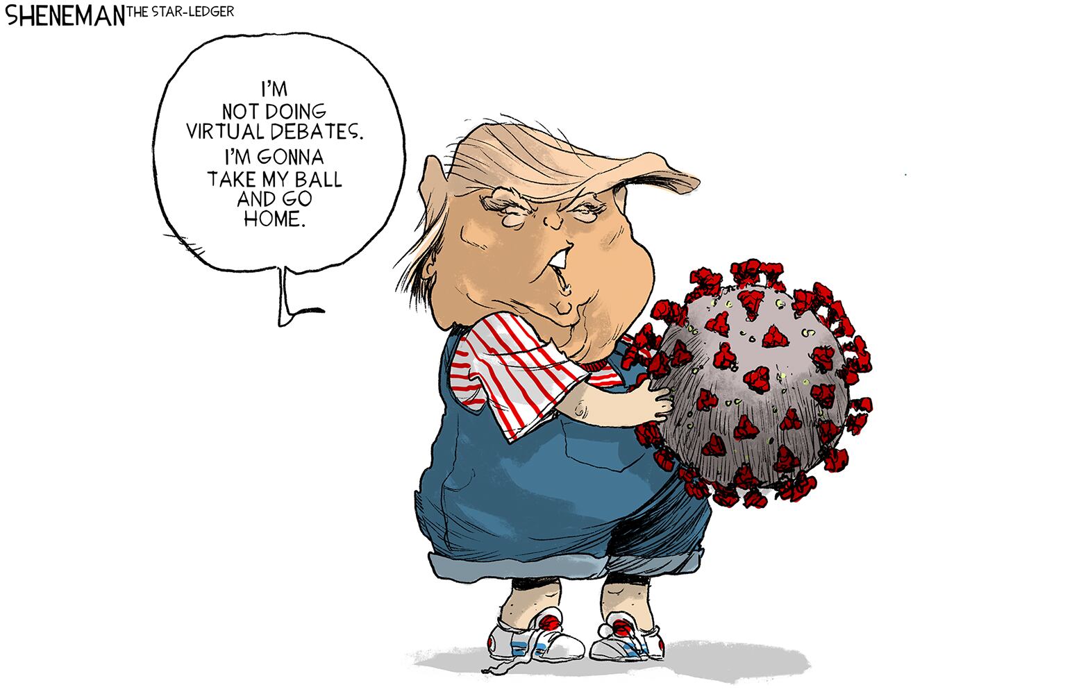 Week in cartoons: Trump's health, the fly and more