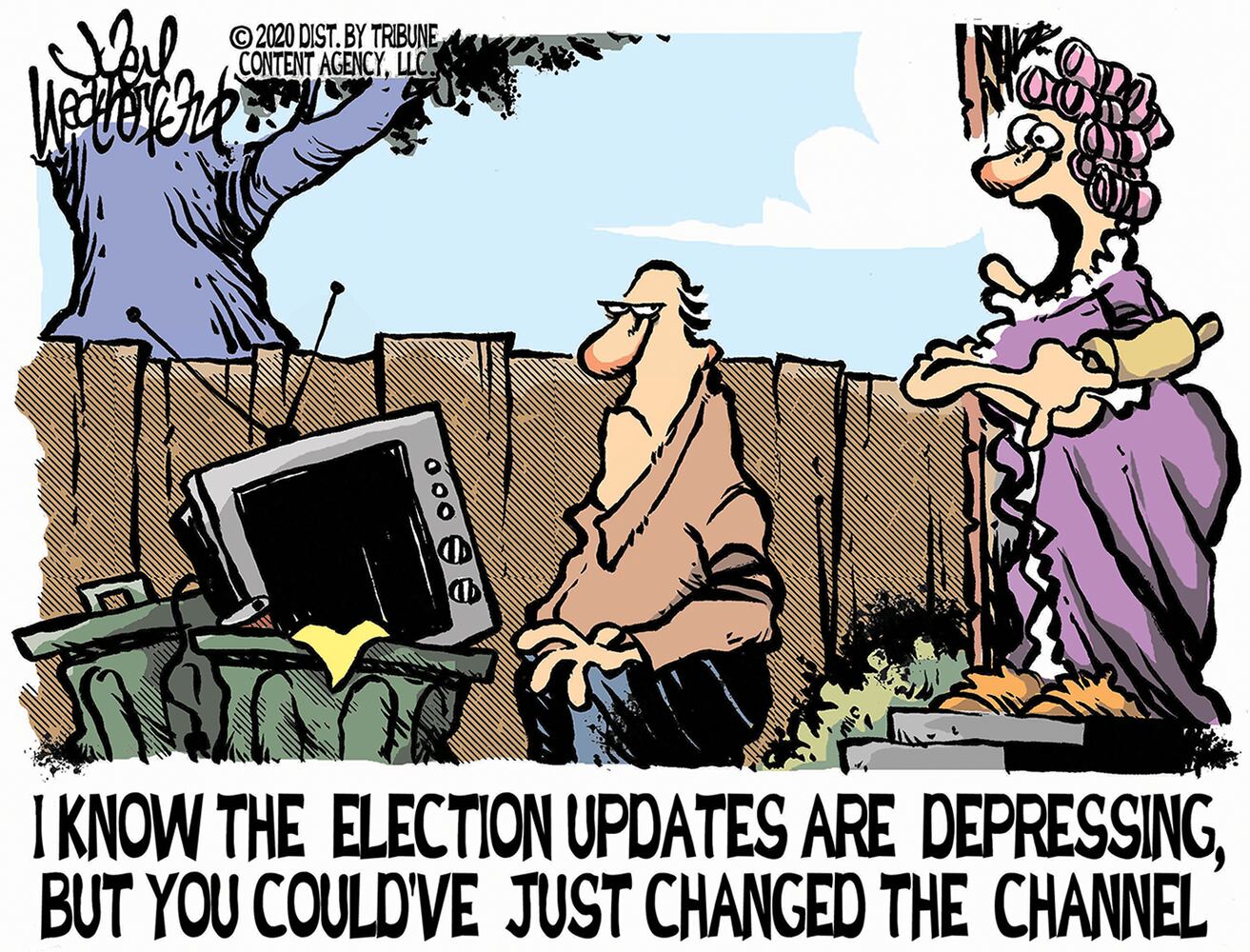Week in cartoons: Democracy, Alex Trebek and more