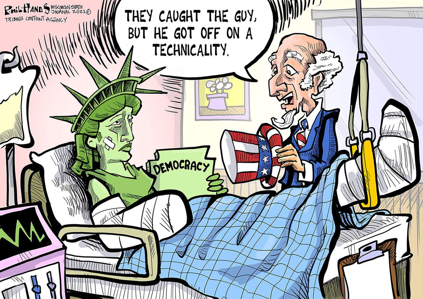 Week in cartoons: Frigid Texas, Rush Limbaugh and more