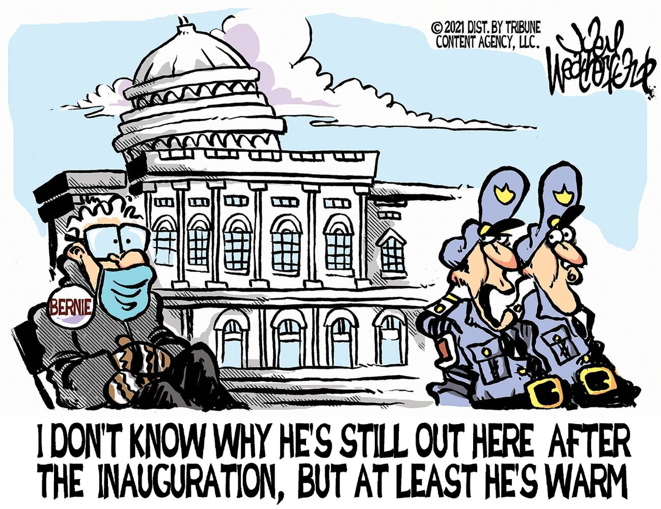 Week in cartoons: Executive orders, unity and more
