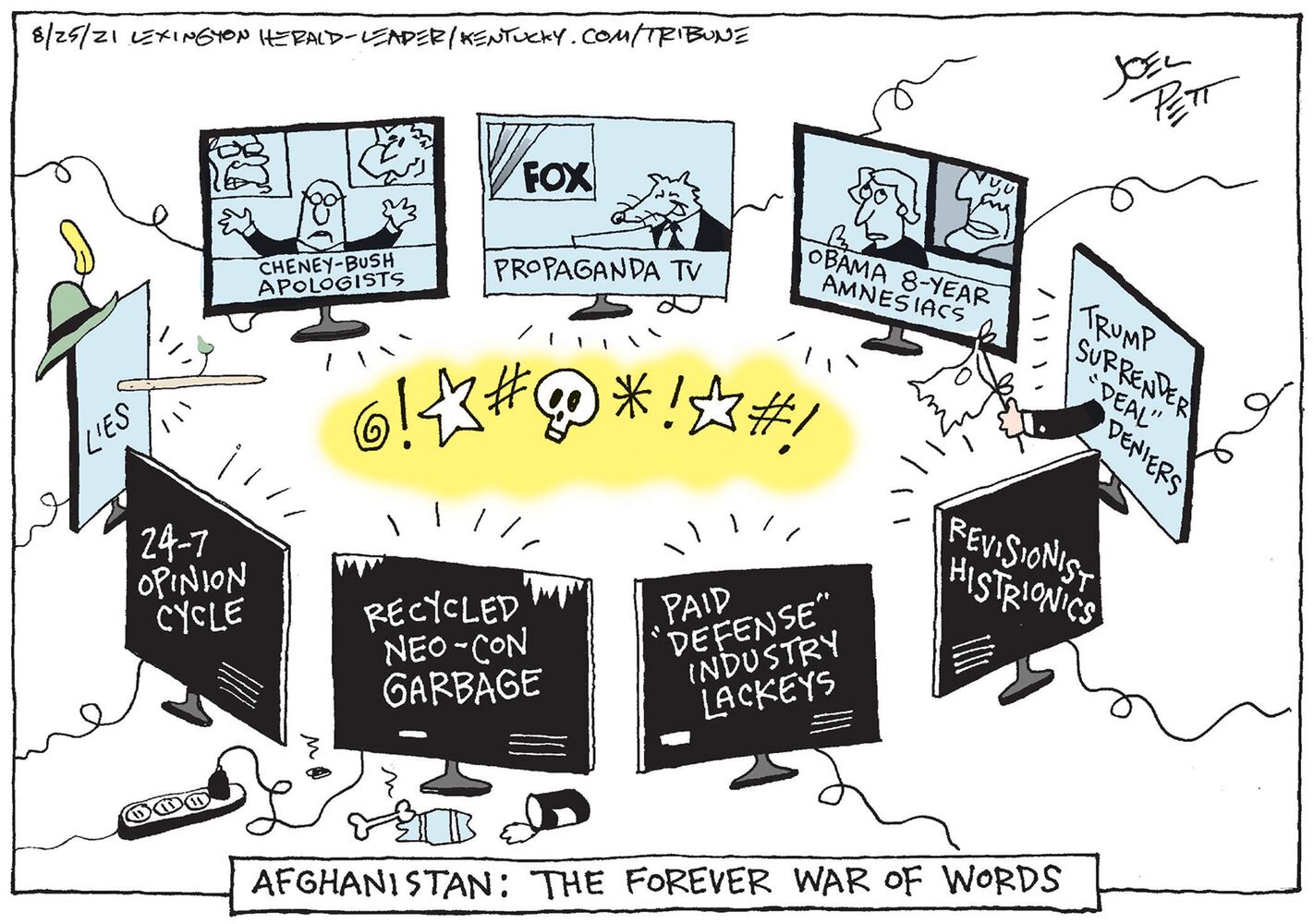 Week in cartoons: Afghanistan, livestock dewormer and more