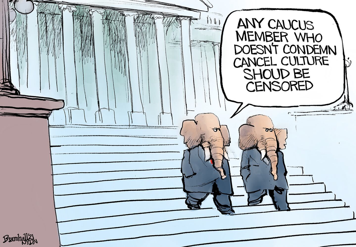 Week in cartoons: Trump impeachment trial and more