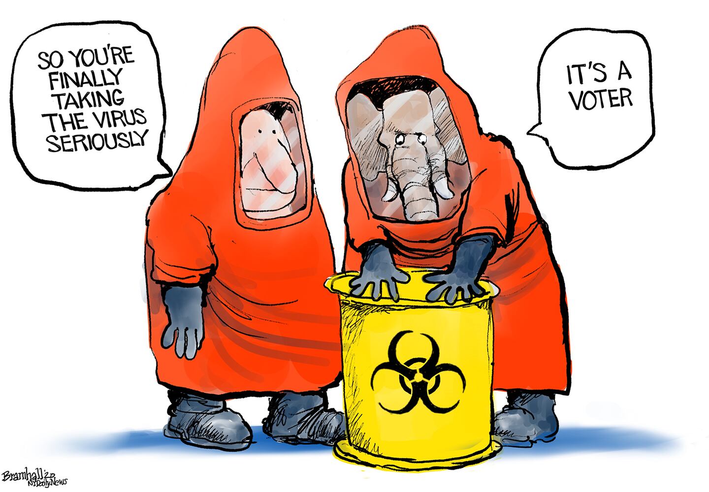 Week in cartoons: Election results and more