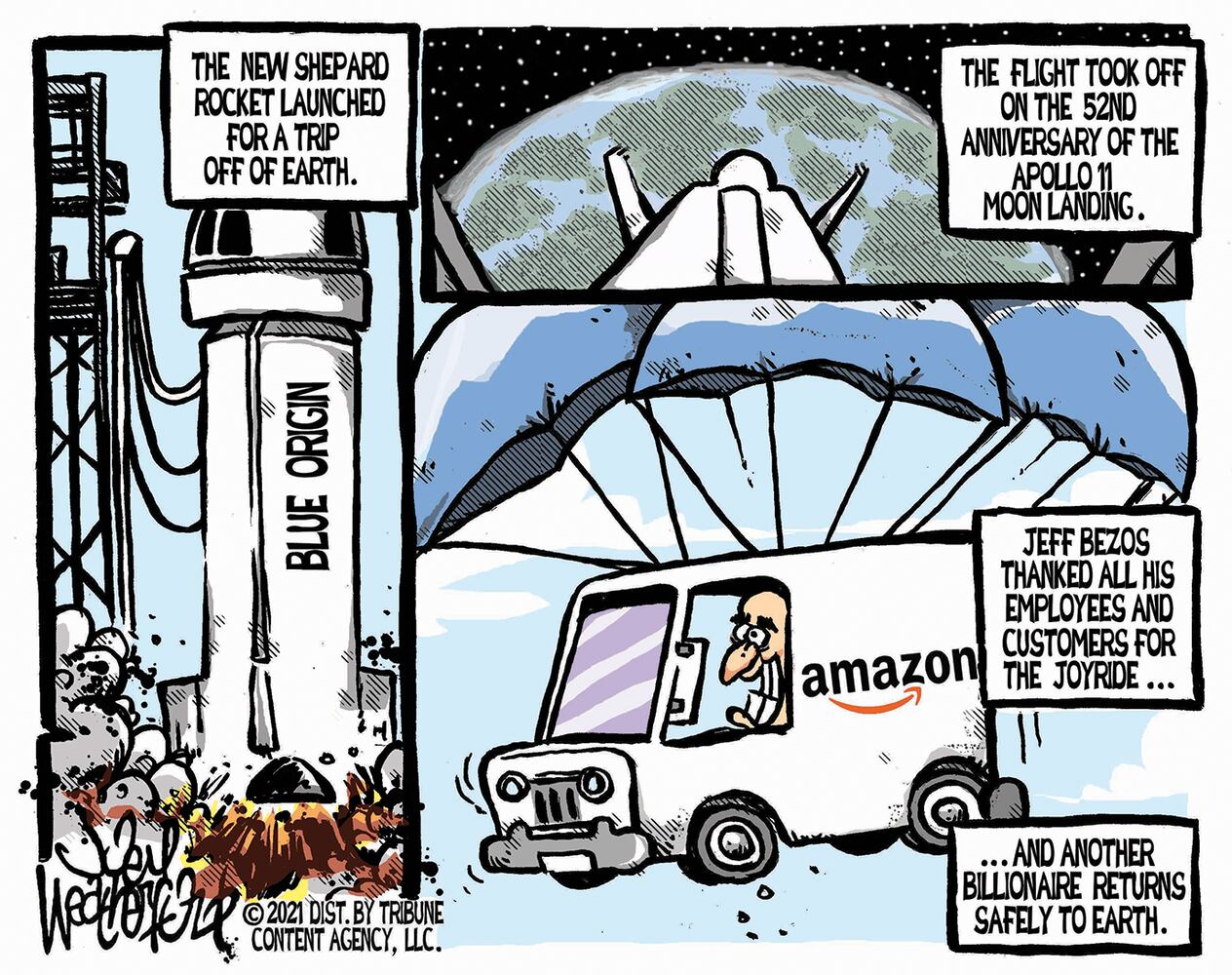 Week in cartoons: Tokyo Olympics, pandemic surge and more