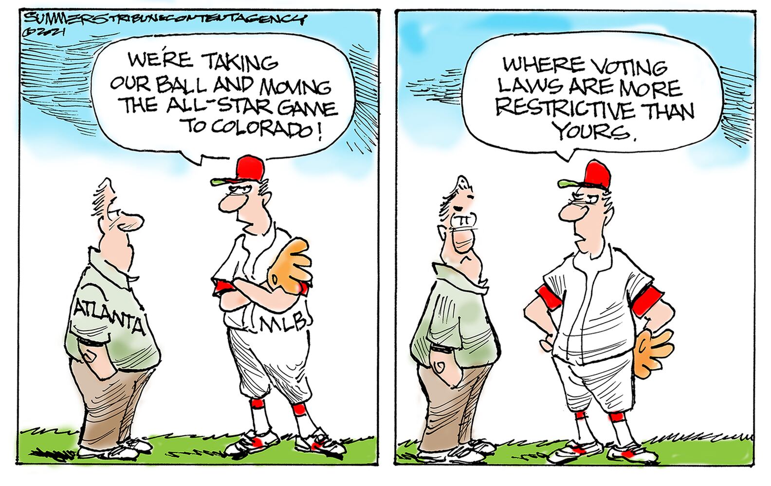 Week in cartoons:  MLB All-Star game, Matt Gaetz and more