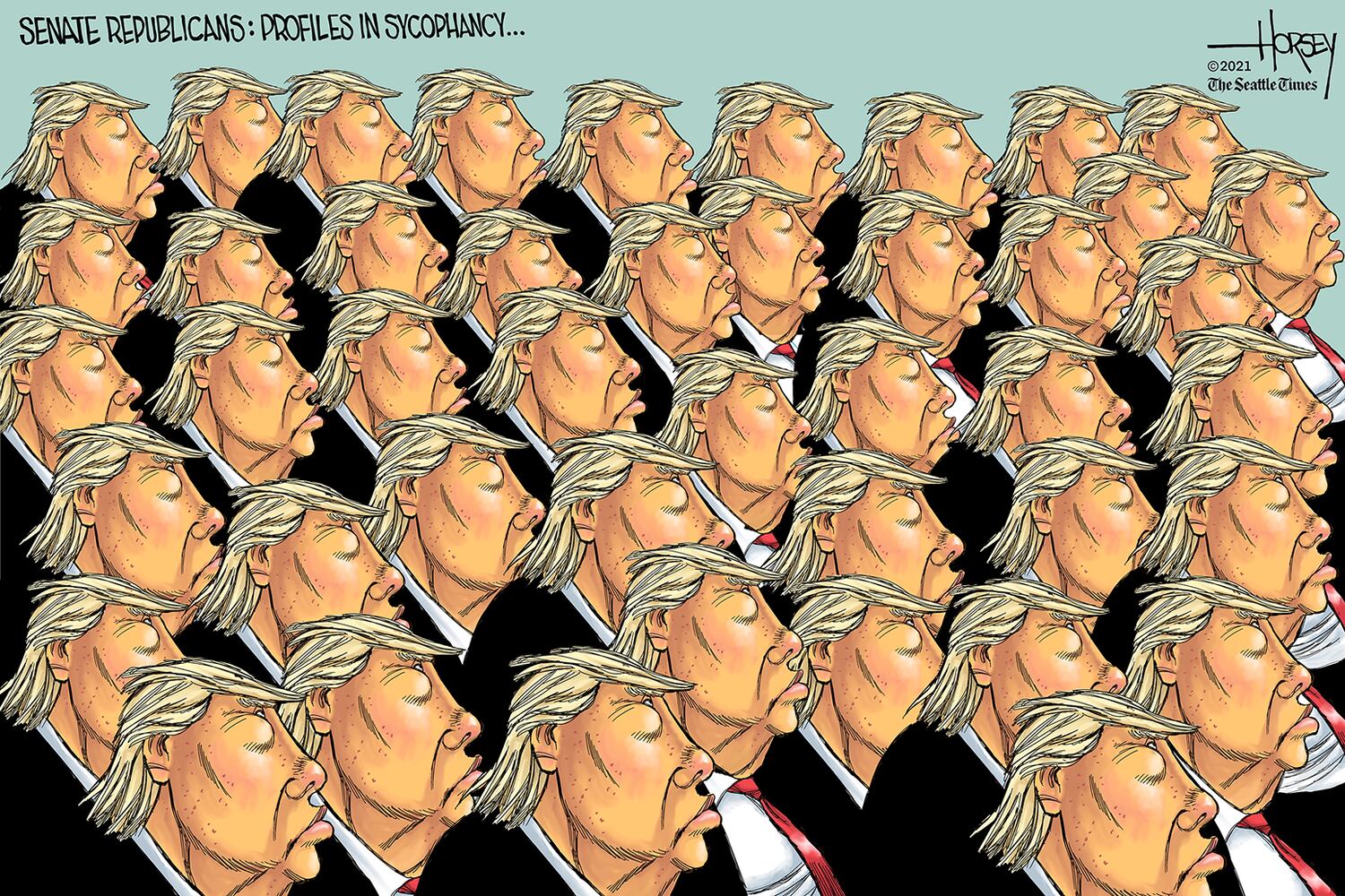 Week in cartoons: Trump impeachment trial and more
