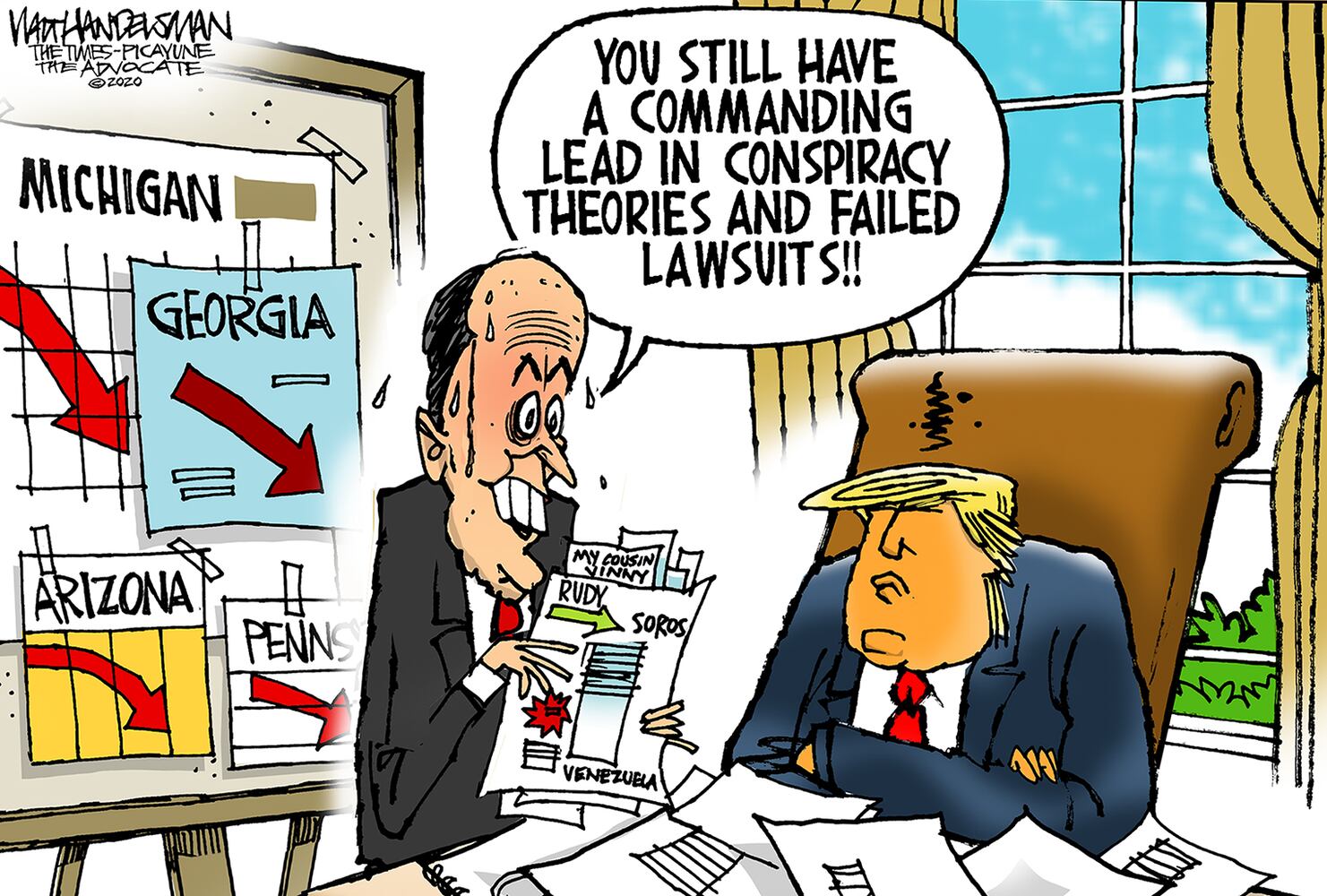 Week in cartoons: Rudy Giuliani, coronavirus cases and more