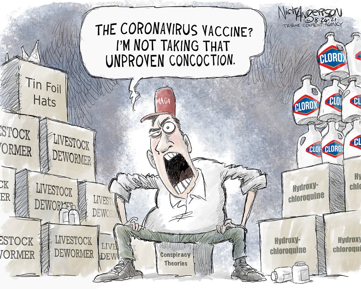Week in cartoons: Afghanistan, livestock dewormer and more