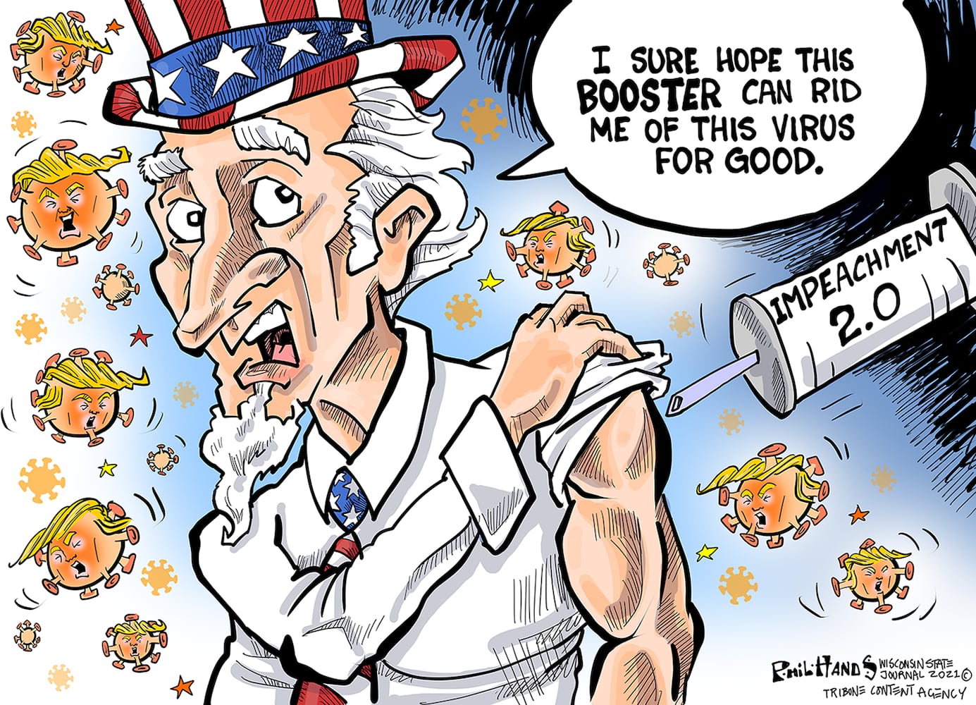 Week in cartoons: Impeachment, vaccines, and more