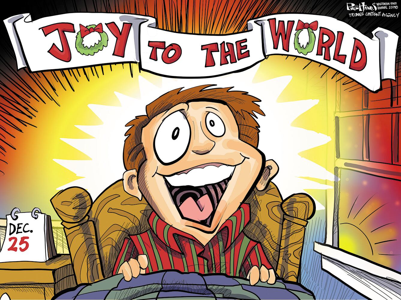 Week in cartoons: Stimulus checks, Christmas and more