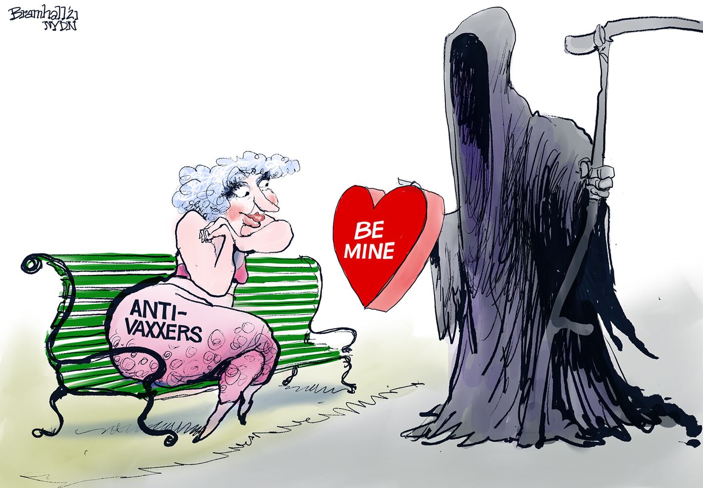 Week in cartoons: Frigid Texas, Rush Limbaugh and more