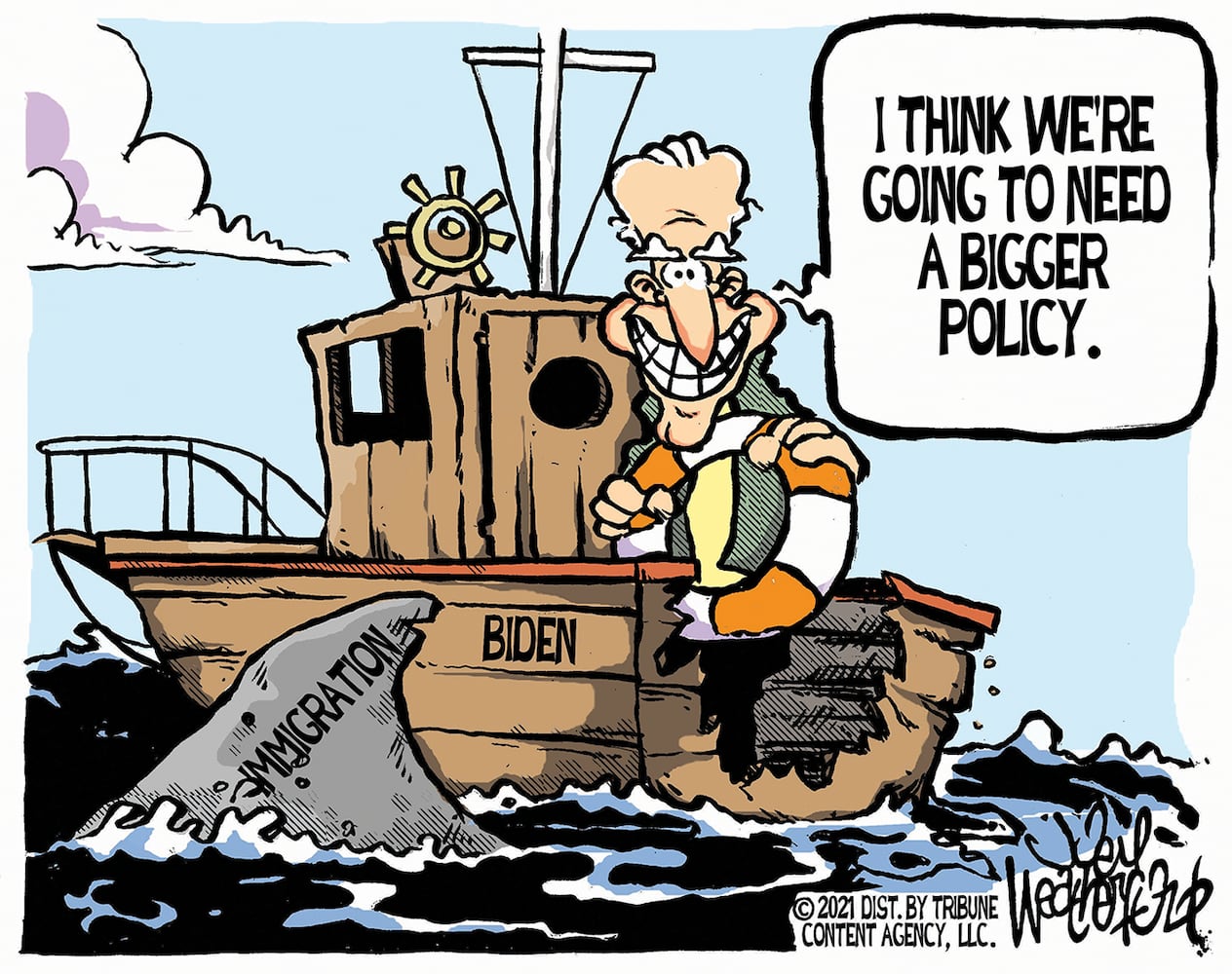 Week in cartoons: Frigid Texas, Rush Limbaugh and more