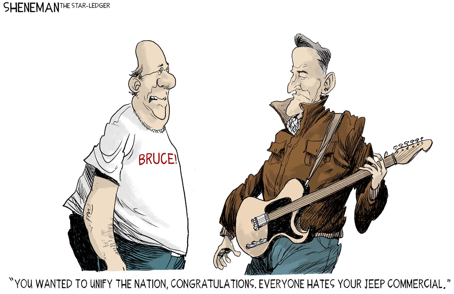 Week in cartoons: Frigid Texas, Rush Limbaugh and more