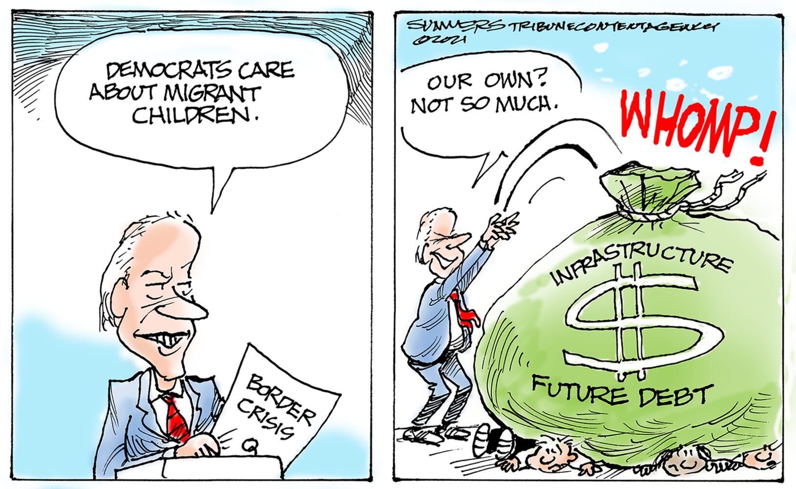 Week in cartoons: Mass shootings, Afghanistan exit and more