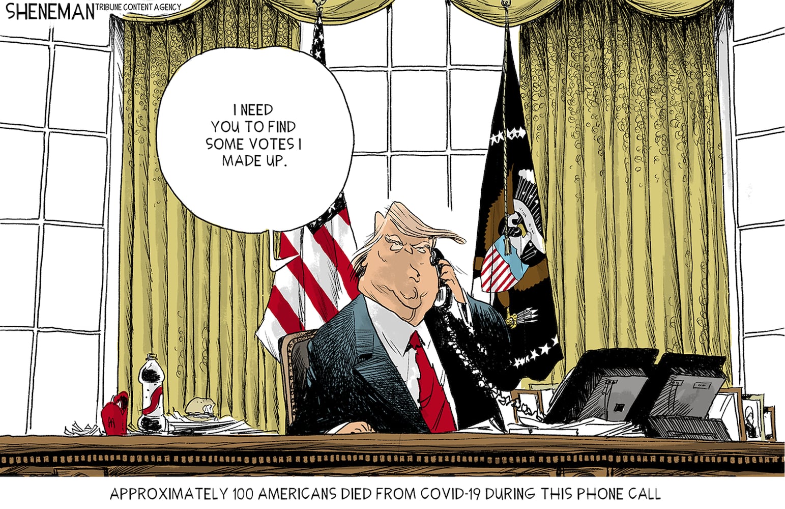 Week in cartoons: Georgia election, Capitol riots and more